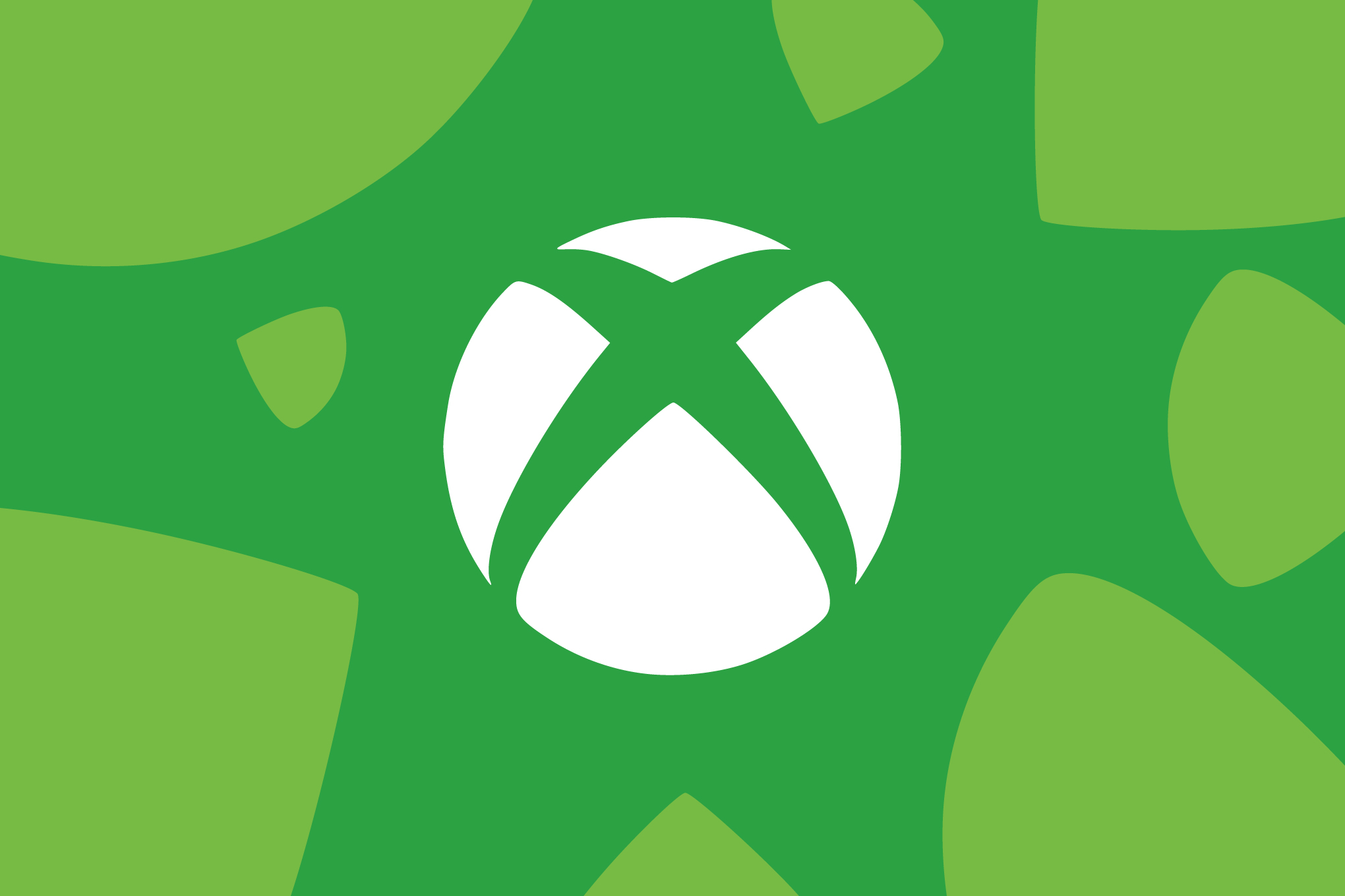 Vector illustration the Xbox logo.