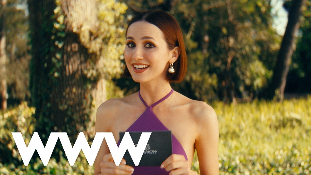 Maude Apatow Says She Still Doesn’t Know How Euphoria Ends | Who What Wear - YouTube
