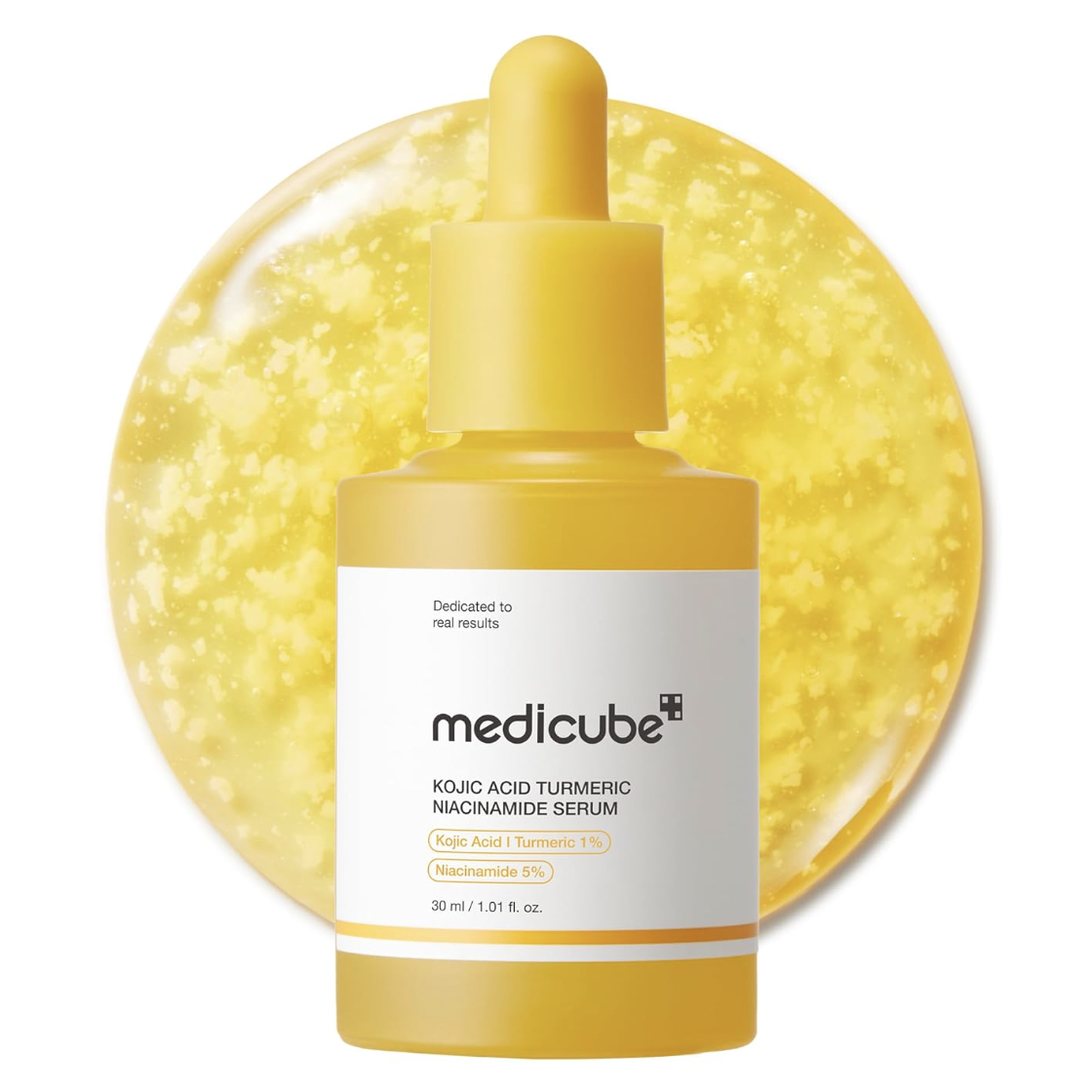 Medicube Kojic Acid Turmeric Clarifying &amp;amp; Balancing Capsule Serum for Troubled Skin | Soothing &amp;amp; Brightening Facial Serum | Niacinamide &amp;amp; Glow Capsules for Hydration and Barrier Support | 1.01 Fl.oz