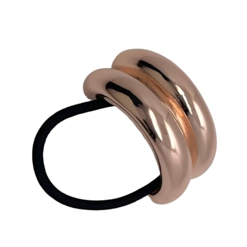 Rpzl Women's Glossy Arch Pony Morgan Stacked Cuff (rose Gold, Double)