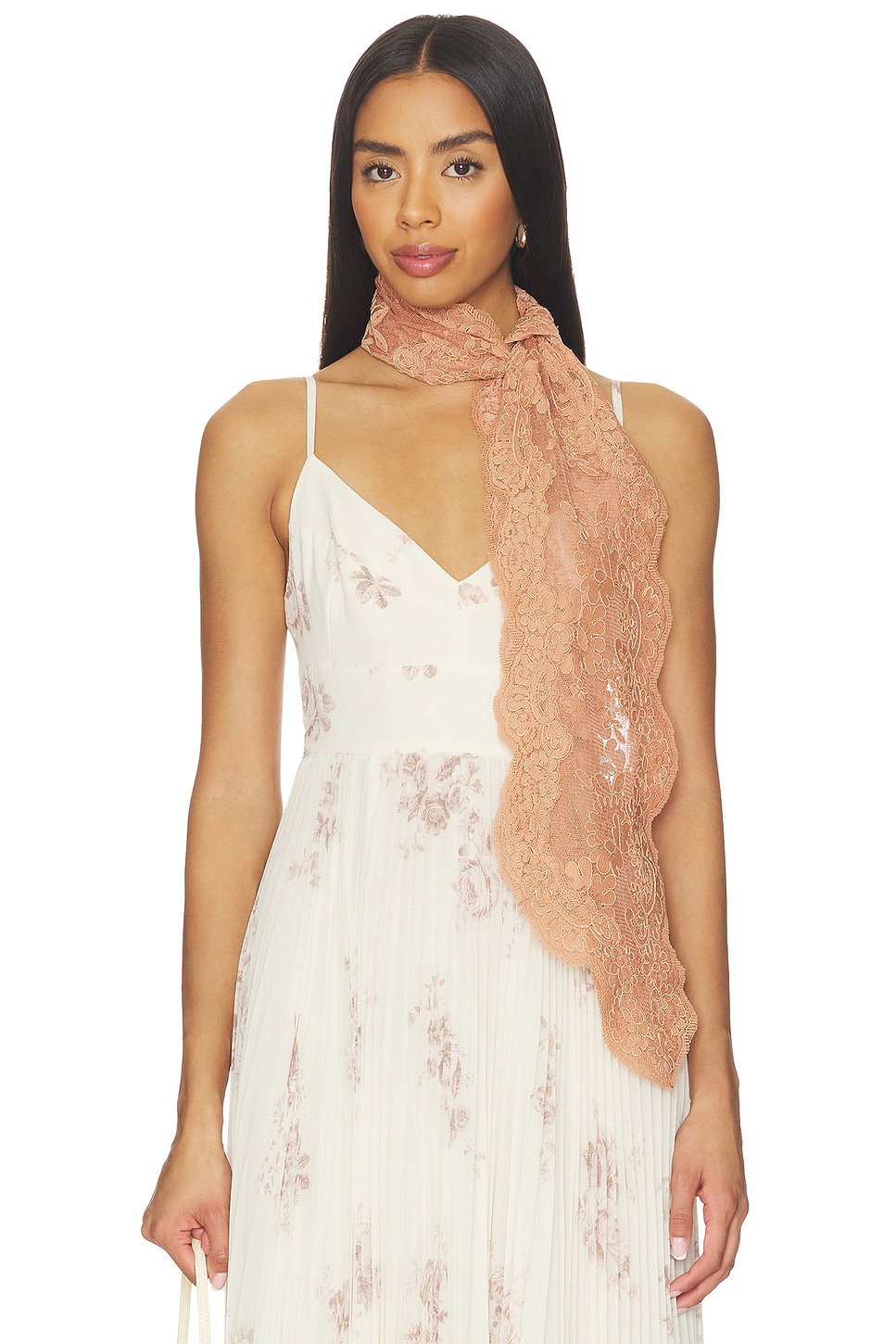 Lace Neck Scarf