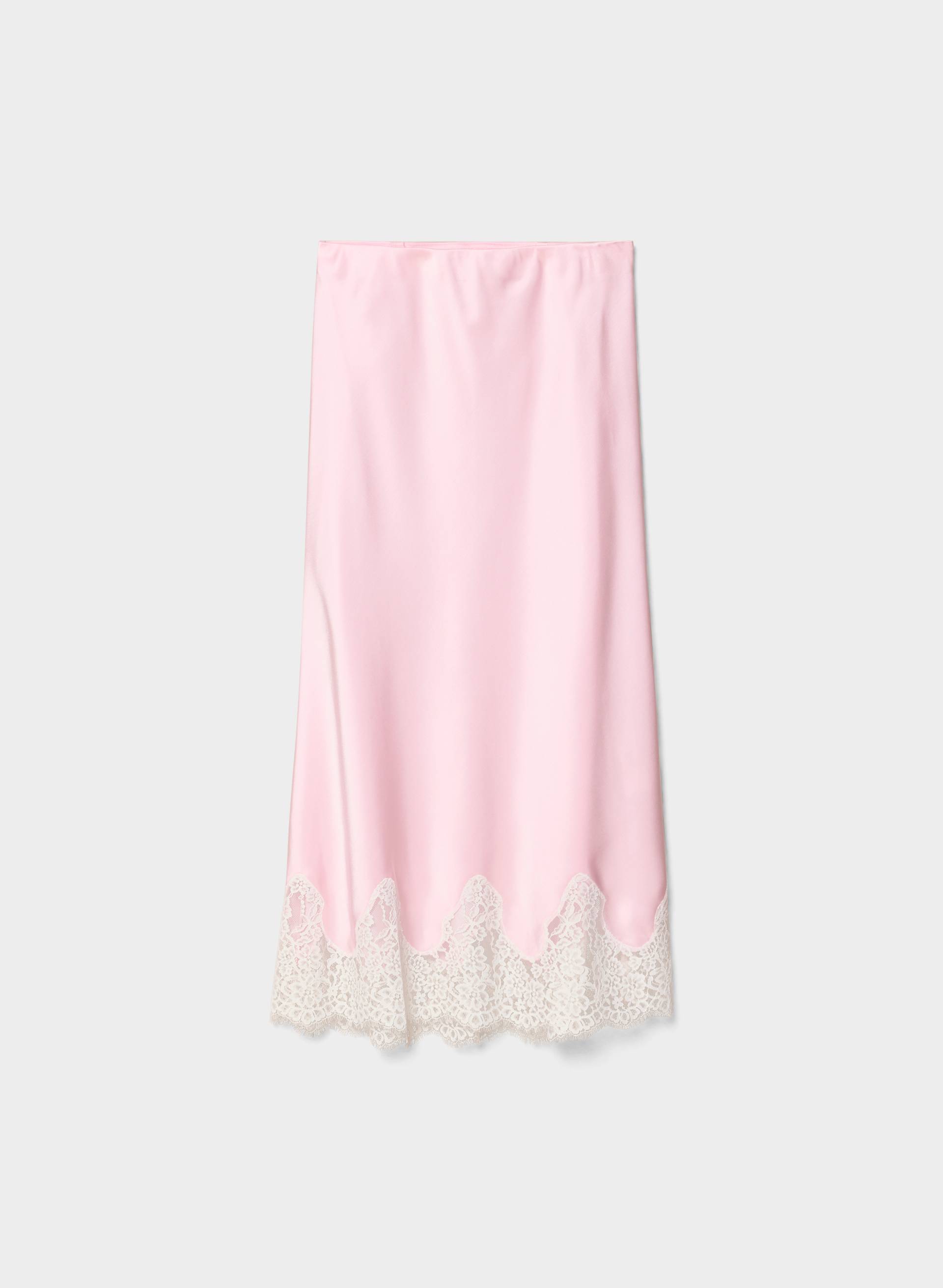 Henrietta Satin Skirt