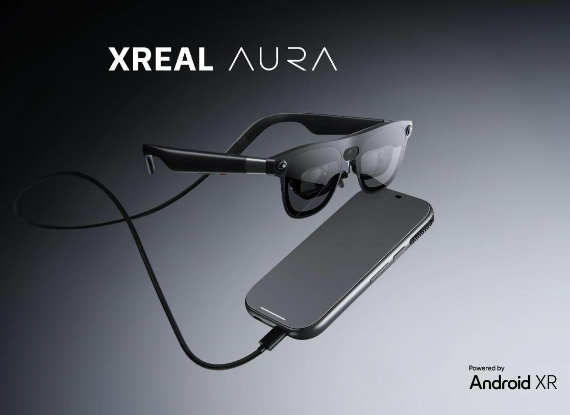 Xreal Google Aura XR glasses