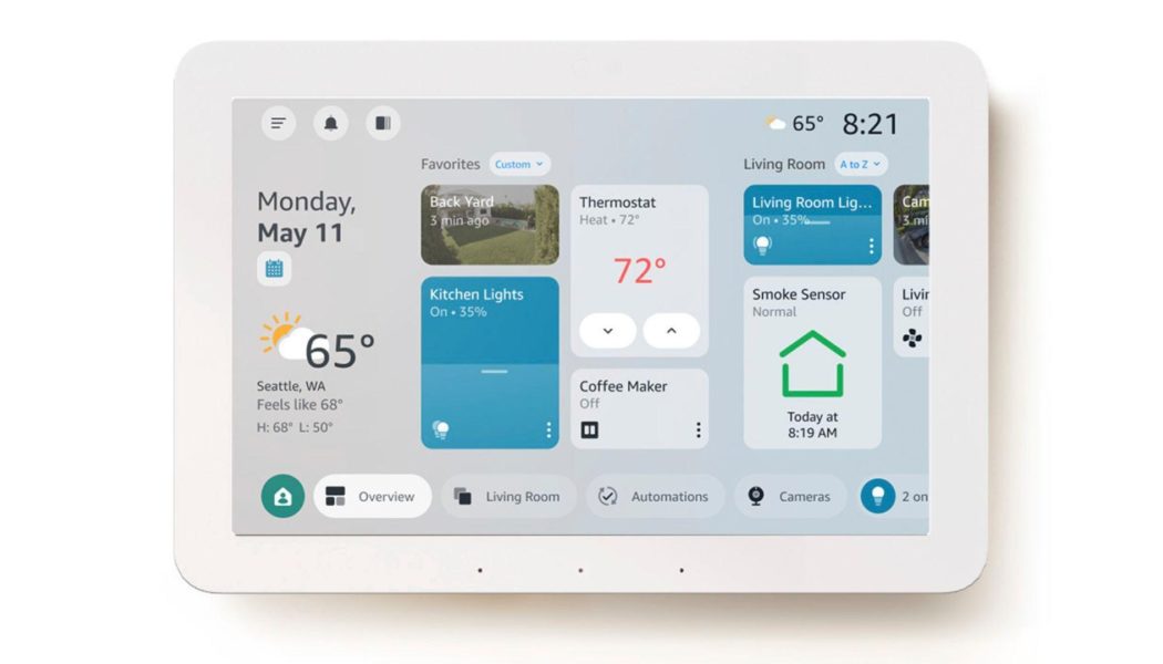 Amazon’s Echo Hub gets a customizable new look and Ring’s AI features