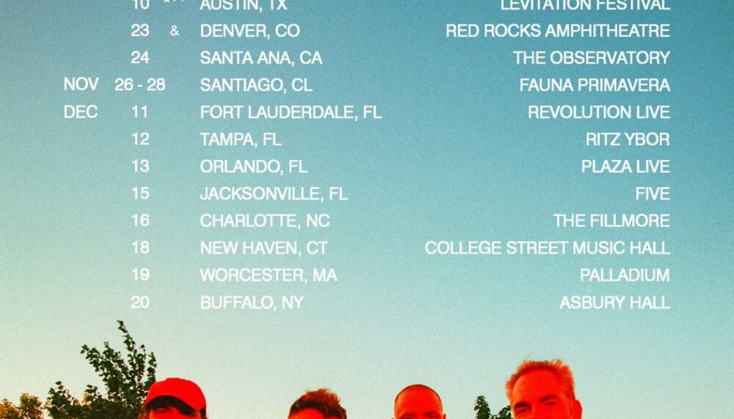 American Football Announce 2026 Fall US Tour