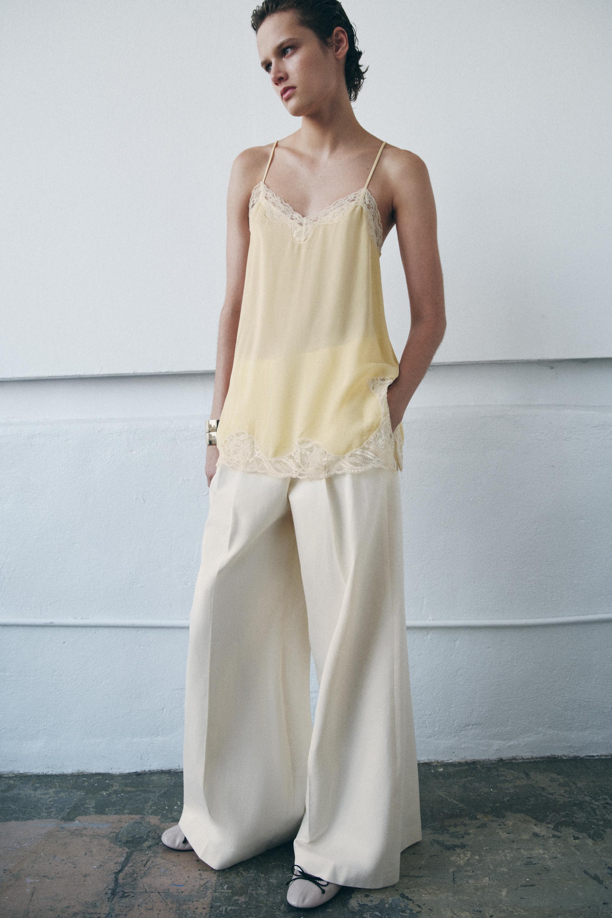 Lace Camisole Top Zw Collection