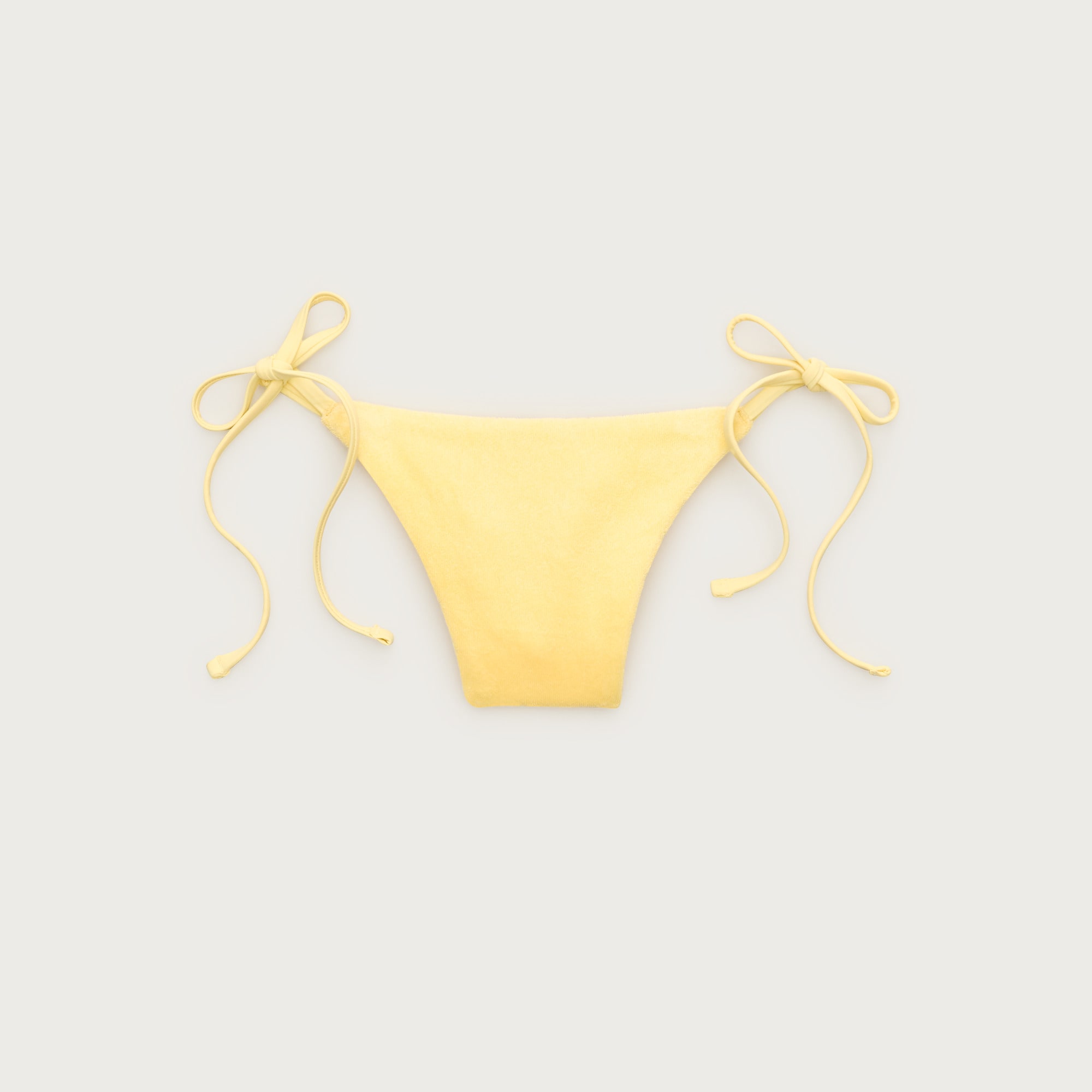 Cheeky String Bikini Bottom in Towel Terry