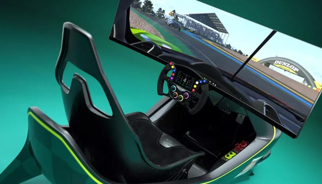 Aston Martin and Curv Debut an $80,000 USD Valkyrie-Inspired Racing Sim