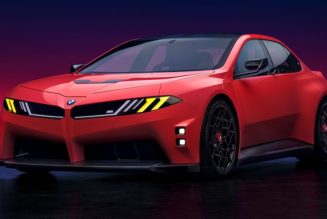 BMW M Concept Neue Klasse: BMW's First Fully Electric Performance Sedan Revealed at Le Mans