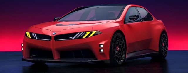 BMW M Concept Neue Klasse: BMW's First Fully Electric Performance Sedan Revealed at Le Mans