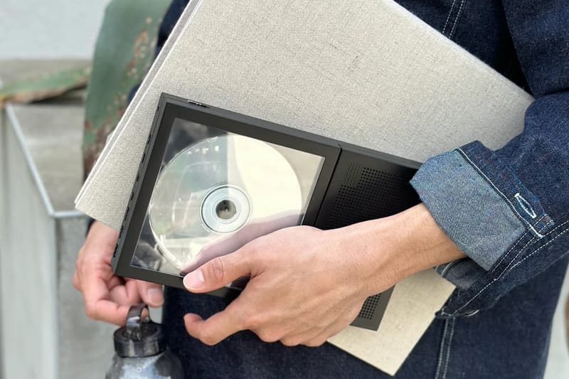 This Portable CD Cover Player Elevates Album Art