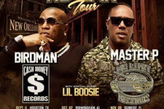 Cash Money and No Limit Announce Fall Arena Tour of Roster Members