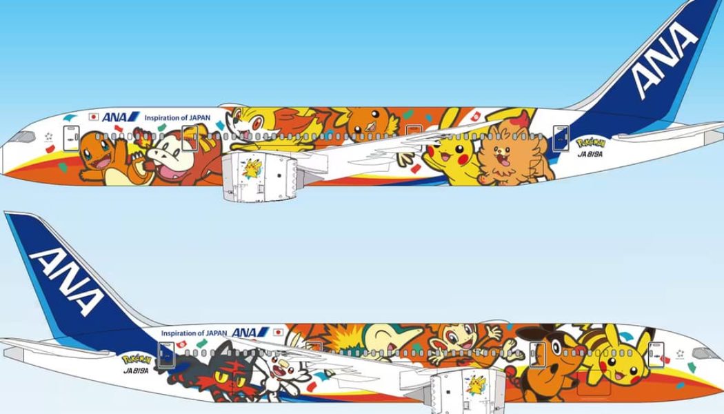 Catch Flights, Not Just Pokémon: ANA Unveils 30th Anniversary "Red" and "Green" Jets