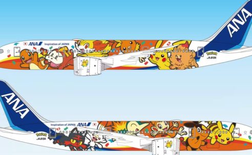 Catch Flights, Not Just Pokémon: ANA Unveils 30th Anniversary "Red" and "Green" Jets