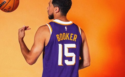 Devin Booker Reveals First Look at His New Phoenix Suns Jersey Number