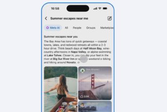 Facebook’s new AI Mode search gets its info from public posts