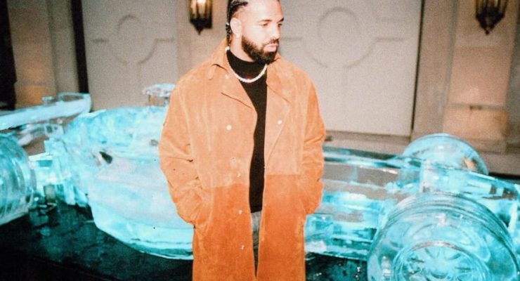 From One Iceman to the Next: Drake Gifted a Full-Scale F1 Car Ice Sculpture for New Release