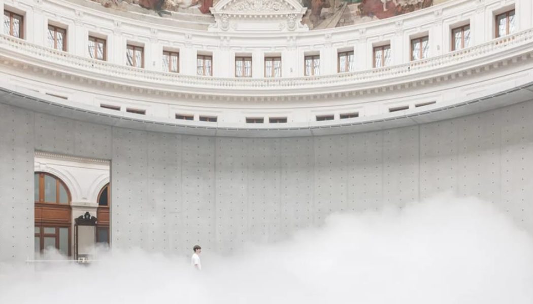 Fujiko Nakaya’s Dreamy Cloud Sculpture Hits Bourse de Commerce