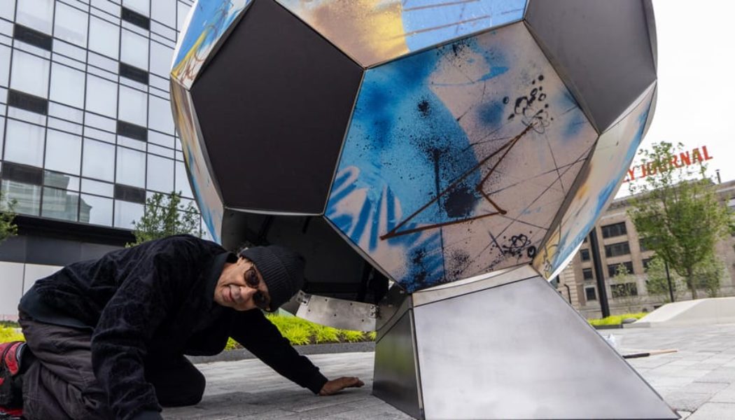 Futura, Katherine Bernhardt & More Artists Are Turning NYC Into a World Cup Sculpture Park