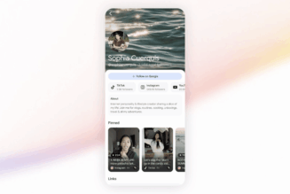 Google is letting social media stars customize their search result page