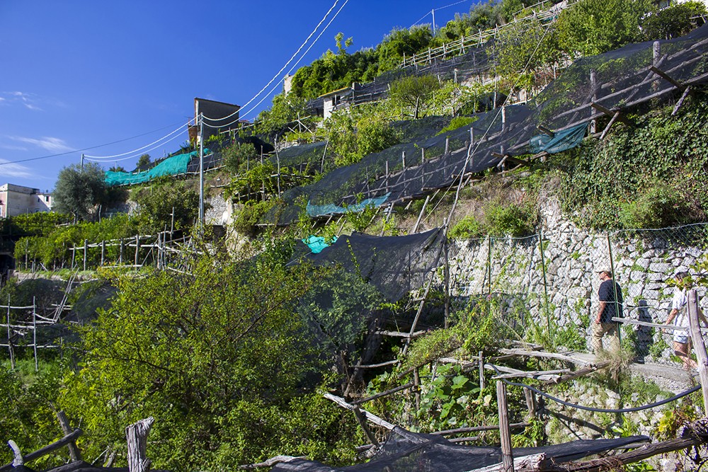 A village on the Amalfi Coast Trail