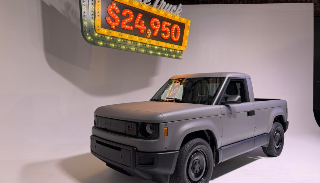 I drove the Slate Truck — there’s more to it than EV minimalism