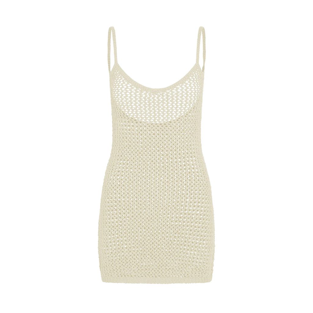 J.Crew, Zanzibar Mini Dress - Ivory Petit Crochet - Ivory Petit Crochet / P