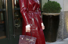 If You Want to Wear Burgundy Like J.Lo, Don't Style It With Black—Wear It With This Color
