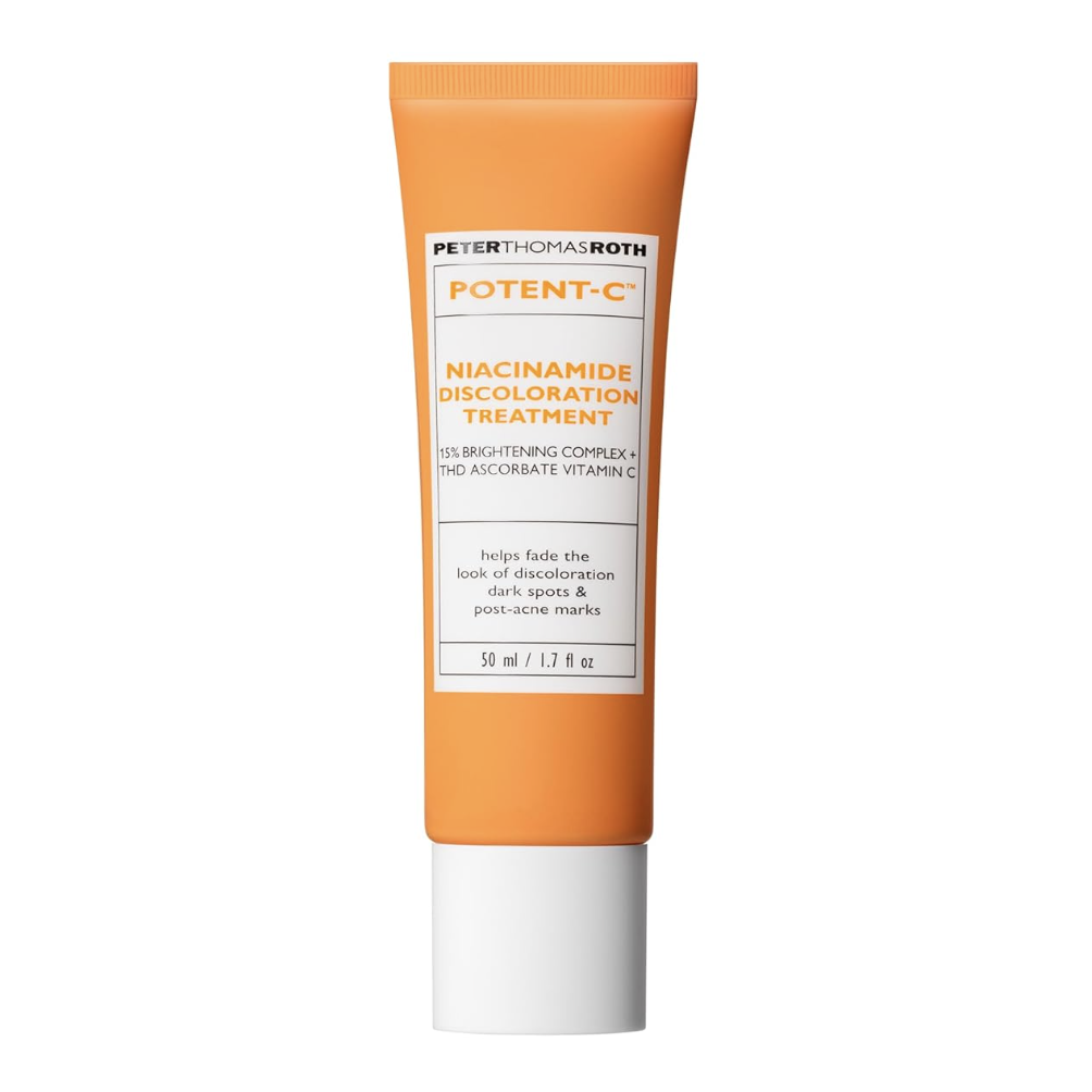 Peter Thomas Roth | Potent-C Niacinamide Discoloration Treatment for Discoloration, Dark Spots and Post-Acne Marks, Intensive Brightening Treatment With Vitamin C and Niacinamide