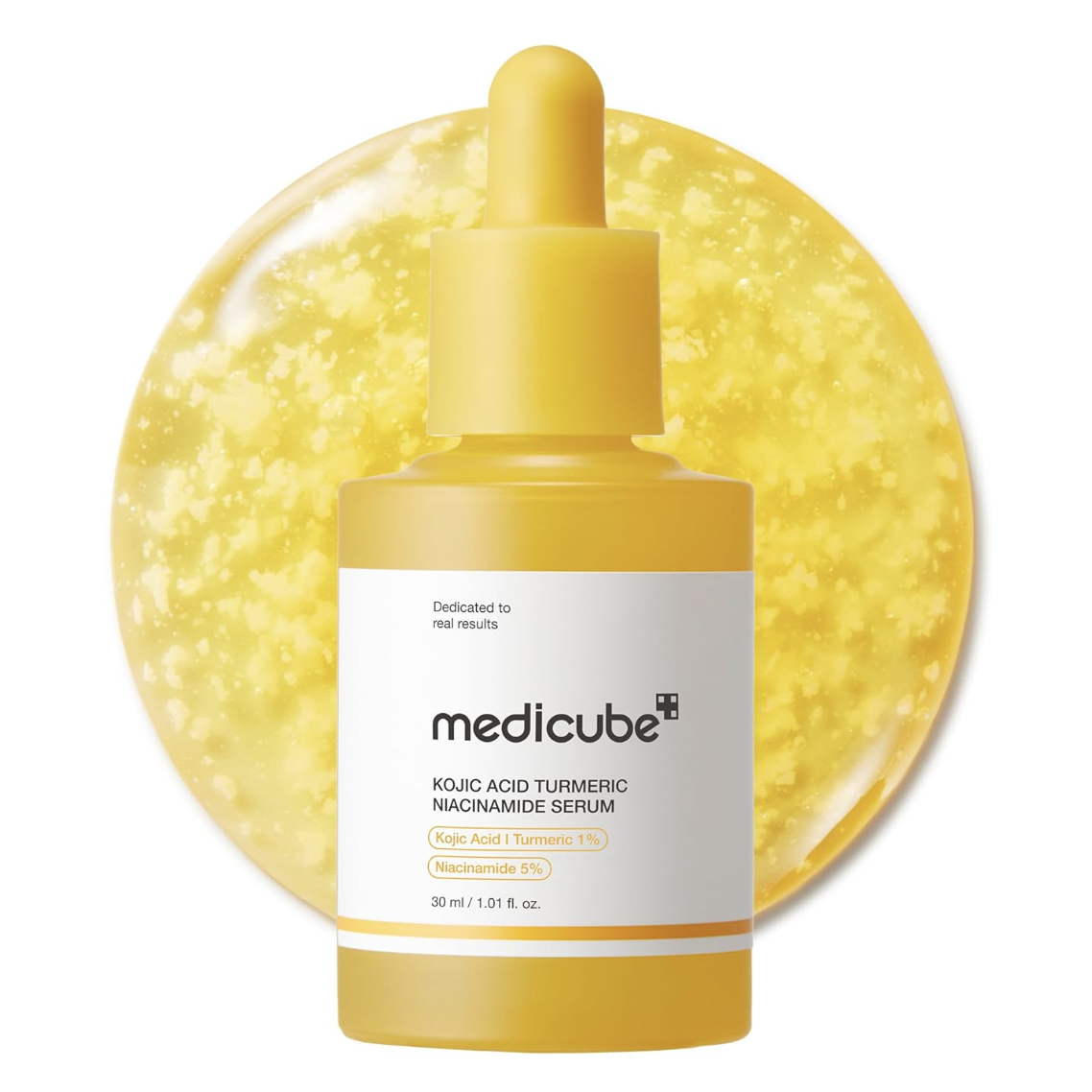 Medicube Kojic Acid Turmeric Clarifying &amp;amp; Balancing Capsule Serum for Troubled Skin | Soothing &amp;amp; Brightening Facial Serum | Niacinamide &amp;amp; Glow Capsules for Hydration and Barrier Support | 1.01 Fl.oz