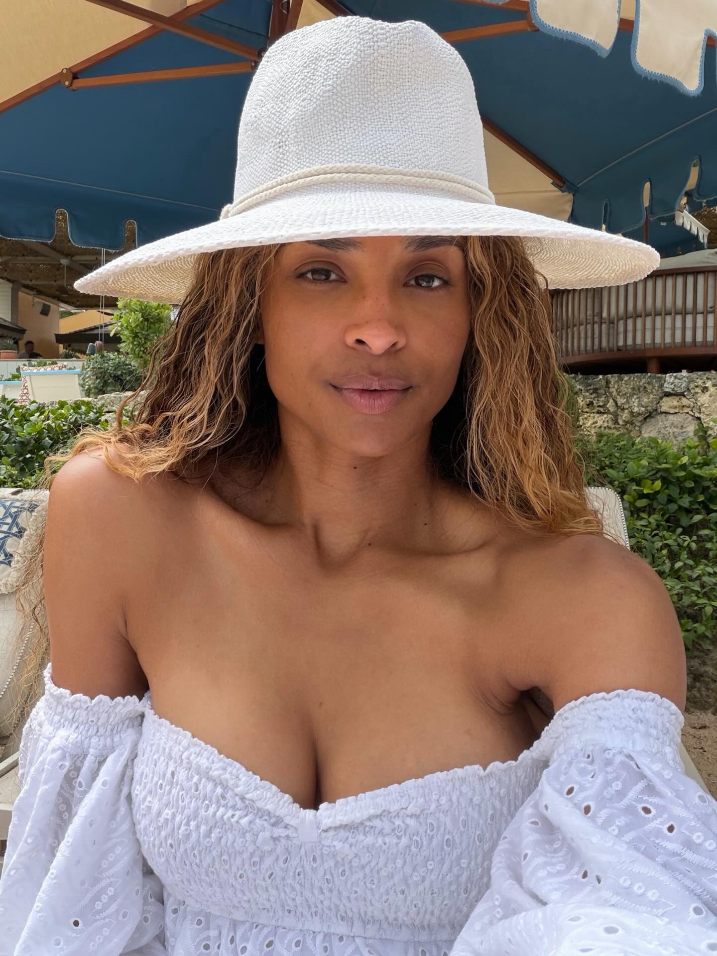 Ciara with sunrise blonde hair.