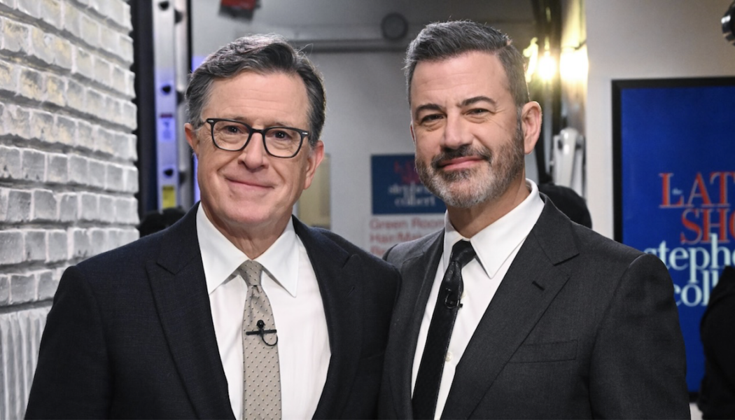 Jimmy Kimmel Pulls in Colbert Viewers as Fallon's Ratings Stagnate