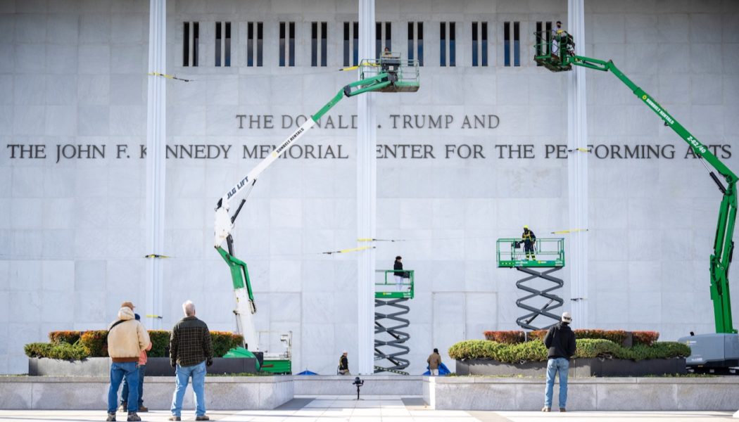 Kennedy Center Staff Begins Removing All References to Donald Trump