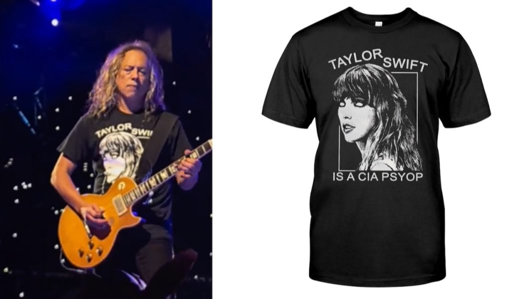 Kirk Hammett Draws the Wrath of Taylor Swift Fans