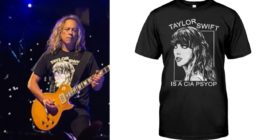 Kirk Hammett Draws the Wrath of Taylor Swift Fans