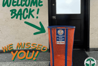 Knicks Fan Fired For Trash Can Theft Still Getting Fined