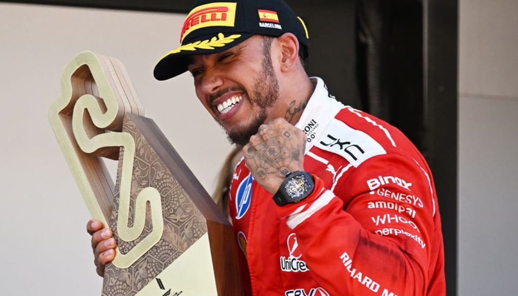 Lewis Hamilton Enters a New Era With First Formula 1 Win for Ferrari in Barcelona