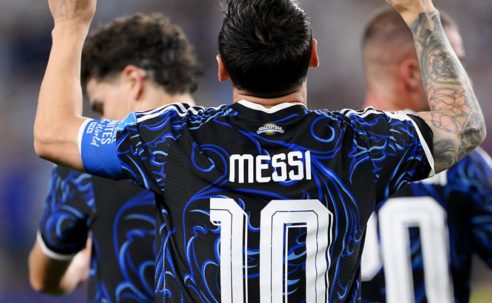 Lionel Messi Becomes First Player to Score in Seven Straight World Cup Matches