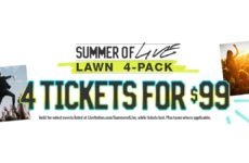Live Nation Announces Summer of Live 4 for $99 Lawn Pack