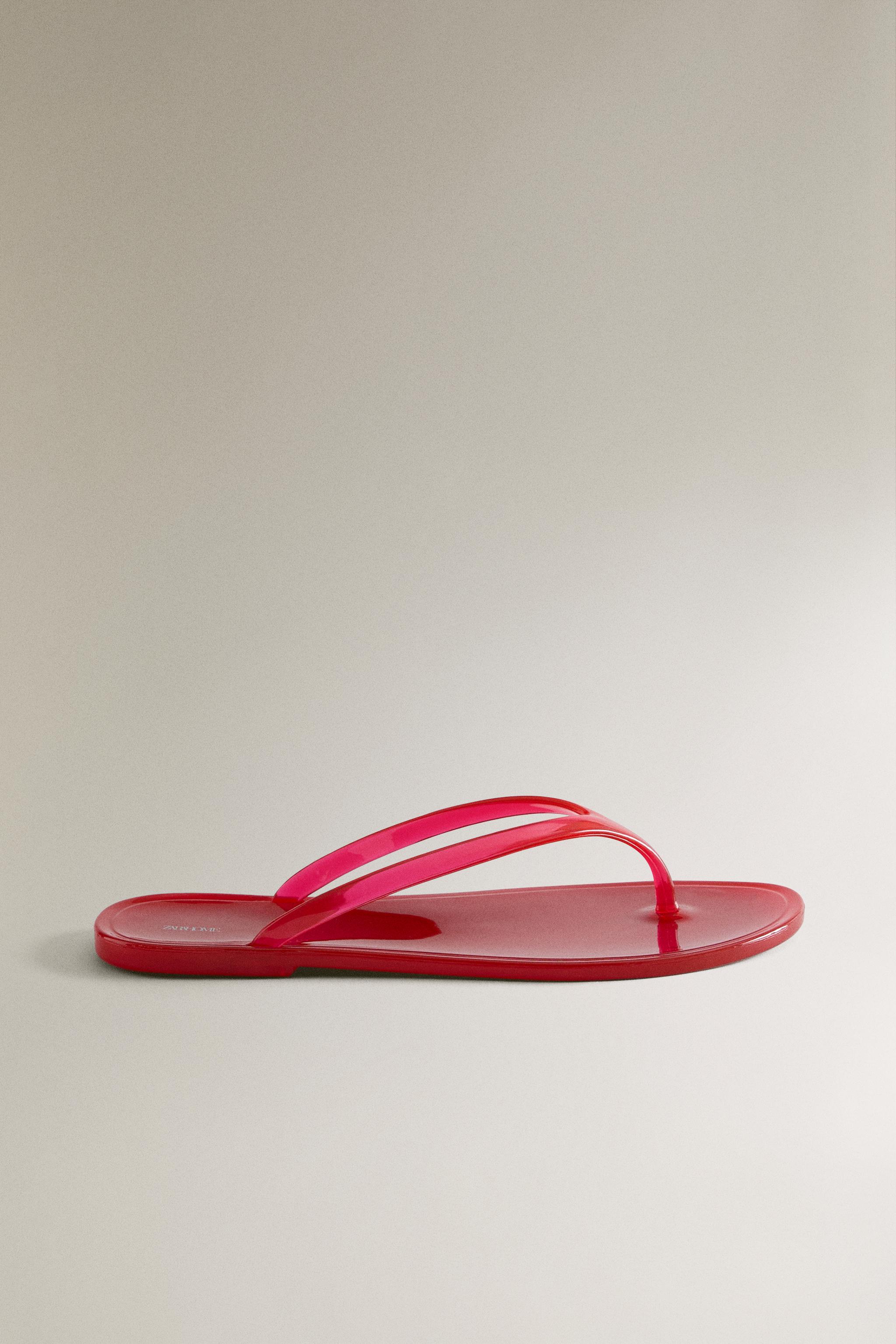 Flat Jelly Sandals