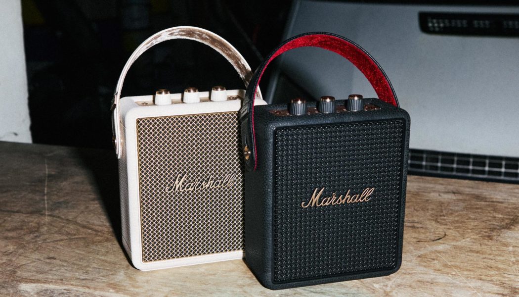 Marshall’s Stockwell speaker gets a replaceable battery that runs twice as long
