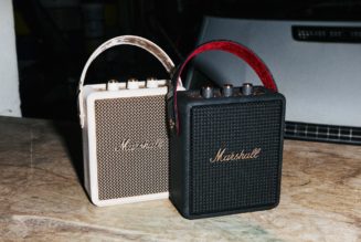 Marshall’s Stockwell speaker gets a replaceable battery that runs twice as long