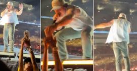 Morgan Wallen Snatches Security Guard’s Phone and Chucks It Into Crowd