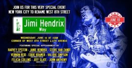 New York City Declares West 8th Street as “Jimi Hendrix Way”