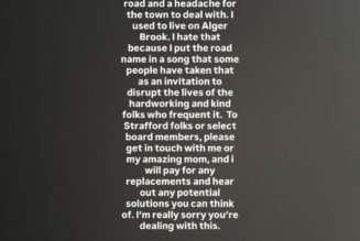 Noah Kahan Calls Out Fans for Stealing Vermont Road Sign Named in His Song