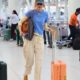 Not Sneakers: The Anti-Trend Flats It Girls at the Airport Are Wearing With Drawstring Pants