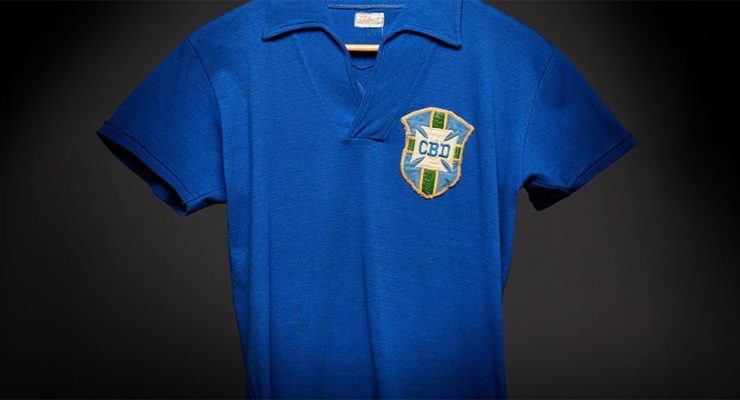 Pelé's 1958 World Cup Jersey Is Looking To Fetch Over $6 Million USD at Auction
