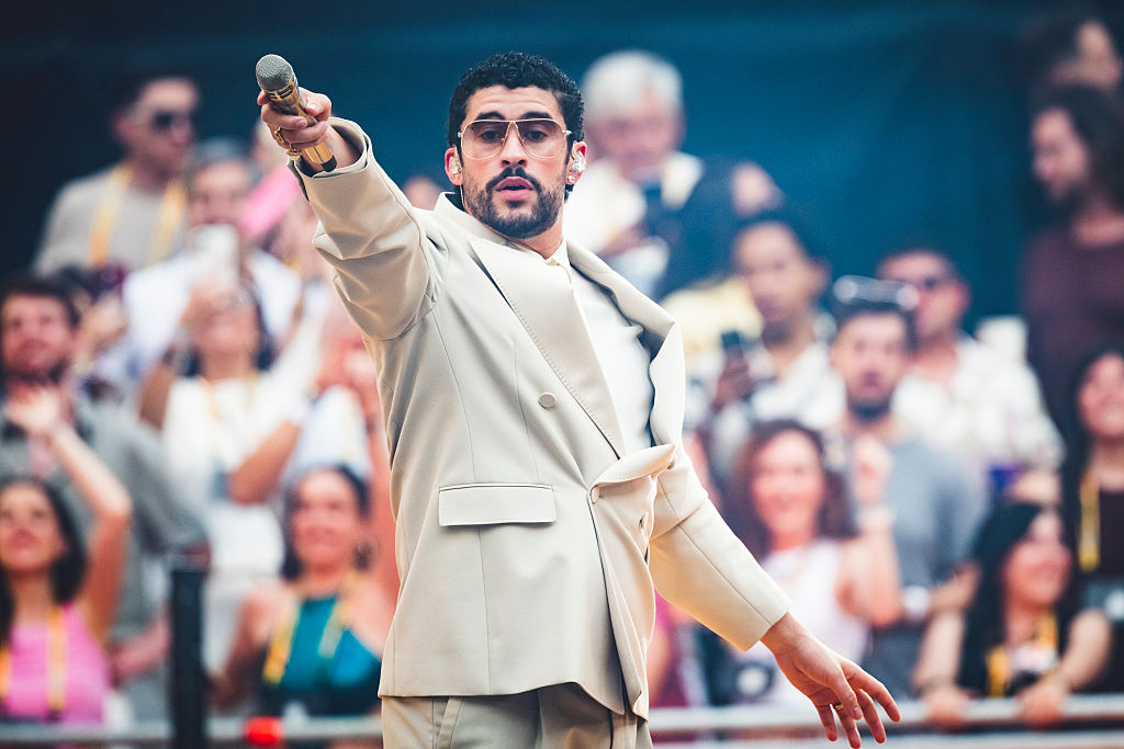 Bad Bunny Performs In Concert