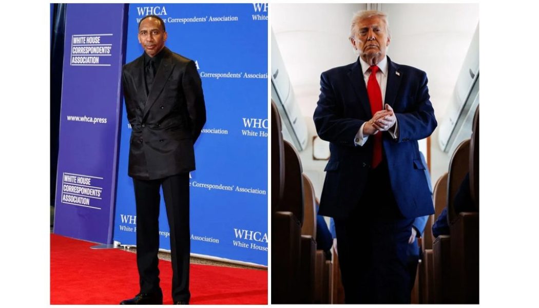 President Donald Trump & Stephen A. Smith Trade Insults