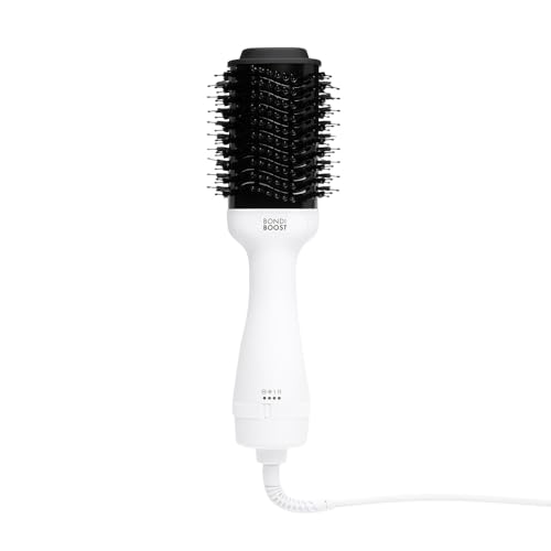 Bondiboost Blowout Brush Pro Hair Dryer &amp;amp; Hair Brush [75mm] - Oval Shape Hair Styler &amp;amp; Volumizer for Smooth/frizz-Free Results - Great for All Hair Types - 3x Heat/speed Options - 360&amp;deg; Airflow Vents